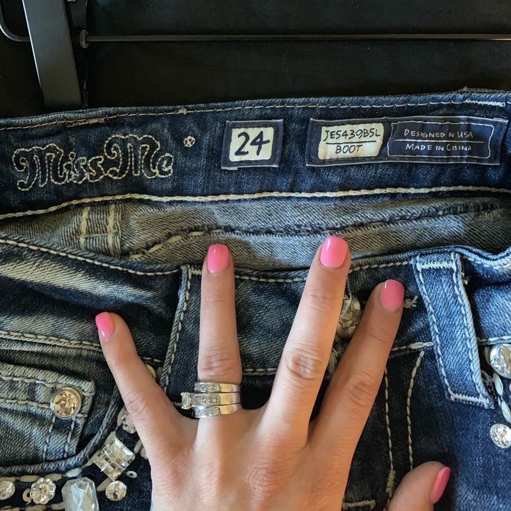 Miss me bling boot cut jeans